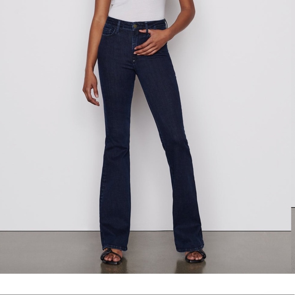 Frame denim Le one flare in Keller